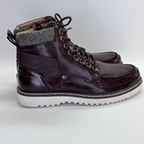 Steve Madden Mens Everest Rugged Dress Boot Size 10 Rugged Urban Lug Sole - Picture 4 of 16